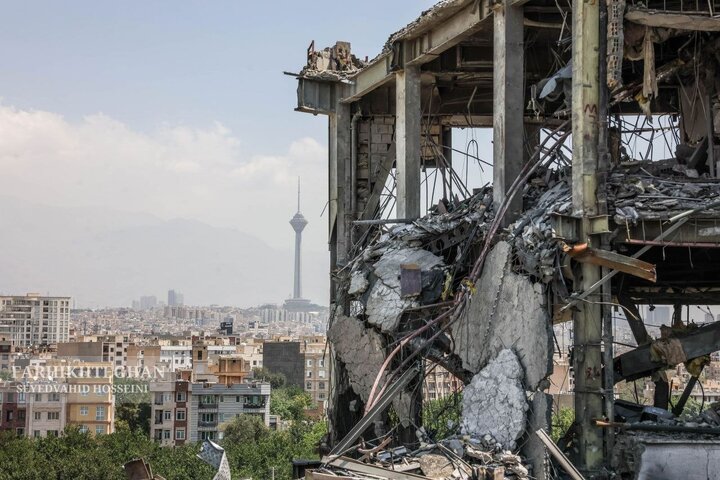 اولین تصاویر از پژوهشگاه فضایی پس از حمله آمریکا و اسرائیل