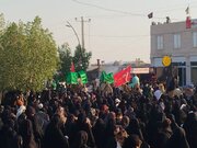 اجرای نمایش میدانی کاروان سرزمین کربلا در بخش سندرک میناب