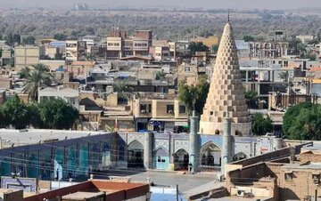 عکس| مقبره دانیال نبی در شوش؛ یک قرن قبل