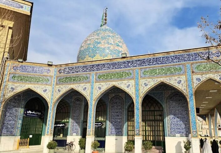 عکس/  امامزاده قاسم تجریش در دوران ناصرالدین‌شاه