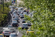 ترافیک نیمه‌سنگین در آزادراه‌های منتهی به تهران/ بارش باران در این محورها