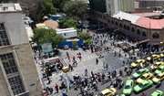 عکس|  خیابان فردوسی، بالاتر از منوچهری؛ سال ۱۳۴۷