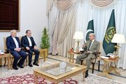 ببینید | دیدار عراقچی با رئیس جمهور و نخست وزیر پاکستان ساعاتی قبل از ورود دکتر پزشکیان