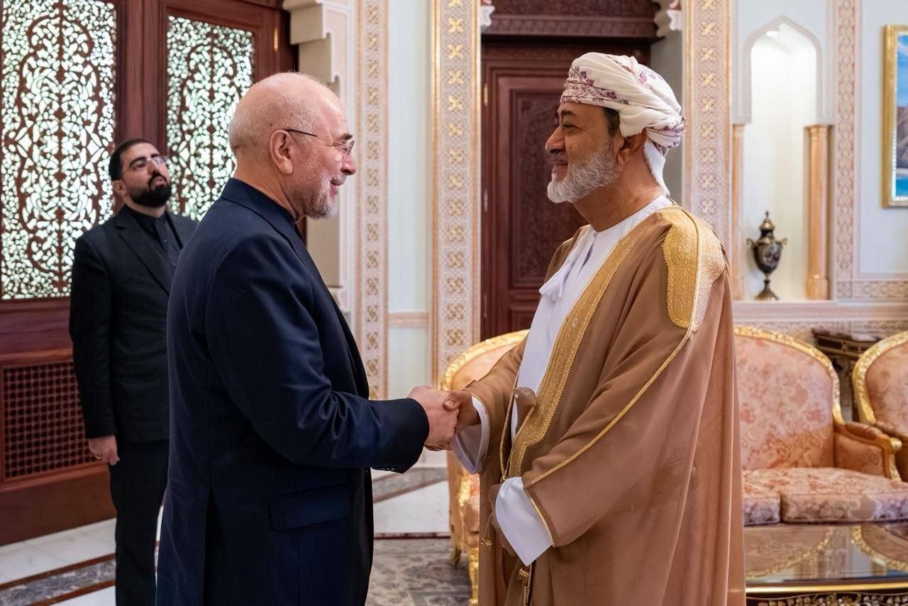 عراقچی و قالیباف با سلطان عمان دیدار کردند/ عکس