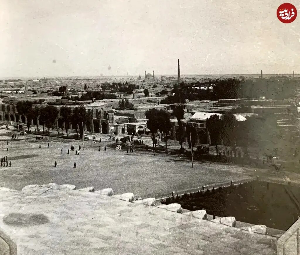 عکس/ چشماندازی از اصفهان در ۹۲ سال پیش