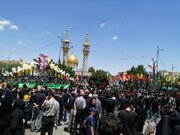 عزاداری مردم عاشورایی همدان