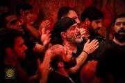 ببینید | میانداری مهران غفوریان در مراسم عزاداری امام حسین(ع) در بازار