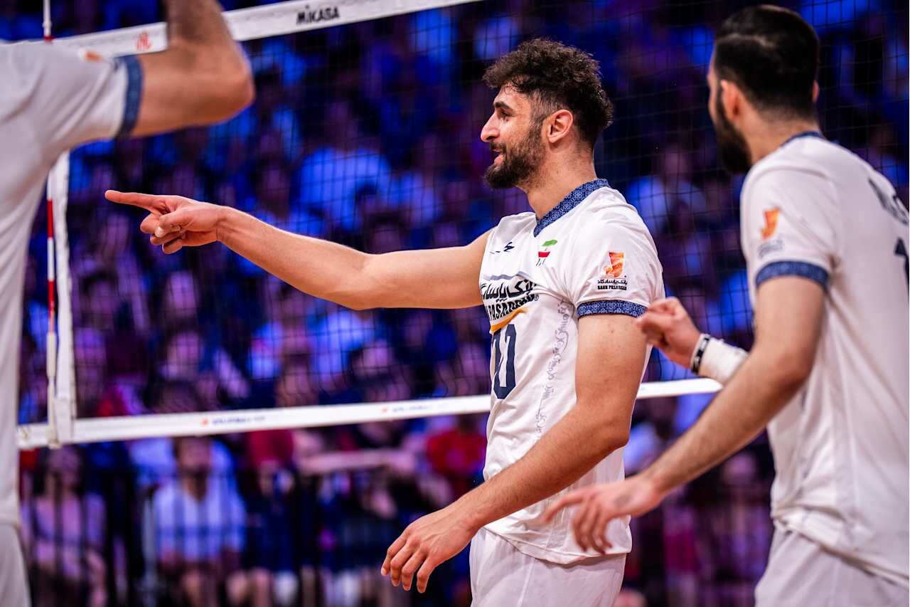 گزارش تصویری بازی ایران و فرانسه در لیگ ملتهای والیبال 2026