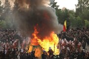 سه آیین معنوی ثبت ملی محرم در سرخه برگزار شد