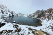 ببینید | سفیدپوشی سبلان در نخستین روزهای تابستان