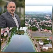 آغاز آماده‌سازی و نصب چراغ‌های پیرامون استخر شهر و بازسازی پارک بهارنارنج