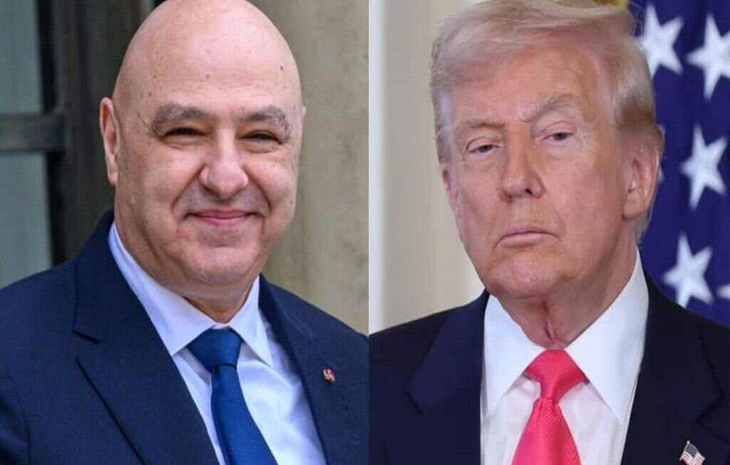 درخواست کمک جوزف عون از ترامپ درباره توافق با اسرائیل