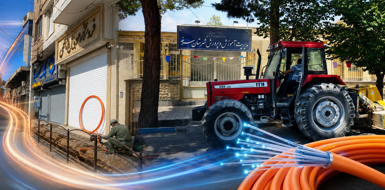 توسعه ارتباطات مراکز بانکی و آموزشی با فیبرنوری مخابرات سمنان