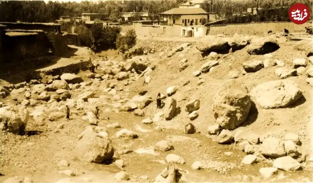 عکس/ روستای «تجریش» در یک قرن قبل