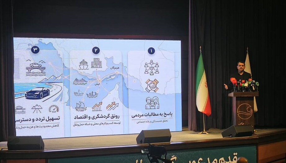 آغاز یک تحول بزرگ در هرمزگان با آزاد شدن تردد دائمی خودروهای منطقه آزاد کیش و قشم