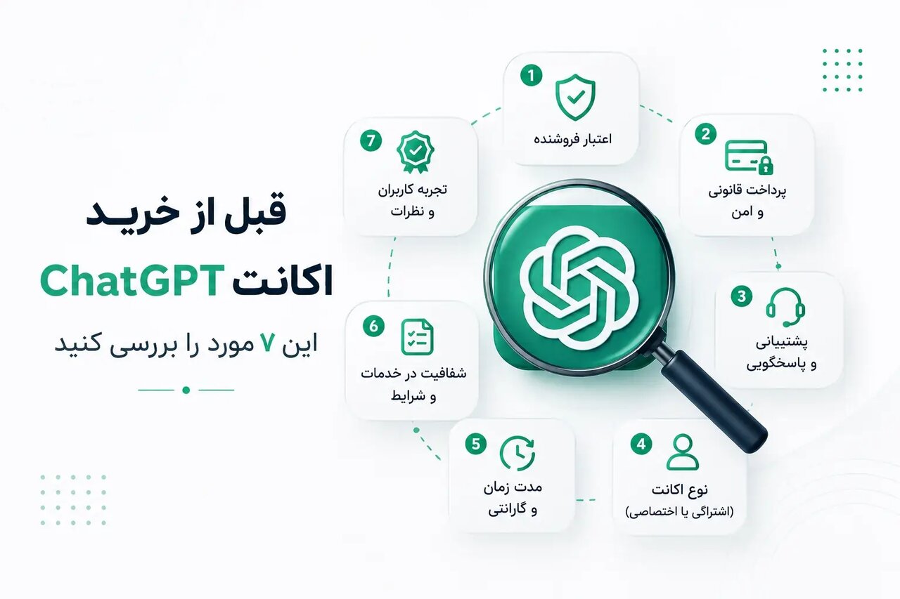 قبل از خرید اکانت ChatGPT این ۷ مورد را بررسی کنید