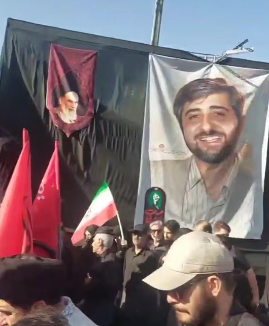 مراسم تشییع شهید مصباح الهدی باقری کنی برگزار شد +عکس