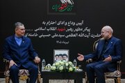 دیدار رهبر ملی ترکمنستان با قالیباف +تصویر