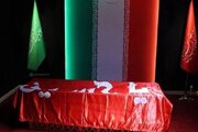 ببینید | ورود خودروی حامل پیکر مطهر رهبر شهید به  مصلی تهران