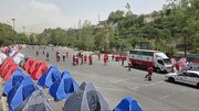 برپایی اردوگاه اسکان ۵ هزار نفری و آغاز پذیرش زائران چهارمحال و بختیاری در تهران