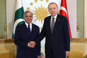 اردوغان: نباید به اسرائیل اجازه داد بار دیگر بوی باروت و خون را در منطقه پخش کند / تجلیل رئیس جمهوری ترکیه از نقش اسلام‌آباد در میانجی‌گری برای پایان