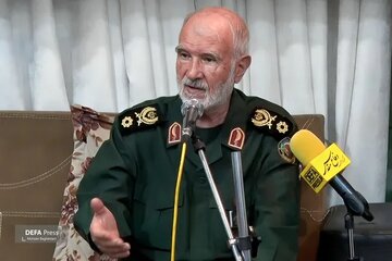 خط و نشان مقام ارشد قرارگاه خاتم برای آمریکا؛ منتظر رویارویی زمینی هستیم/ جنگ ما فرسایشی و تمامنشدنی است/ برای کویت، عربستان و قطر احترام قائل هستیم خط و نشان مقام ارشد قرارگاه خاتم برای آمریکا؛ منتظر رویارویی زمینی هستیم/ جنگ ما فرسایشی و تمامنشدنی است/ برای کویت، عربستان و قطر احترام قائل هستیم