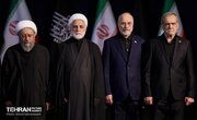 ببینید | حضور سران قوا در مصلای امام خمینی(ره) دقایقی پیش از اقامه نماز بر پیکر رهبر شهید انقلاب