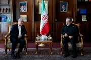 عراقچی در دیدار با درویش؛ حمایت قاطع ایران از تشکیل دولت مستقل فلسطینی به پایتختی قدس شریف + عکس
