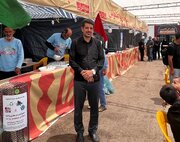اسکان ۴هزار زائر در بزرگترین موکب مردمی قزوین