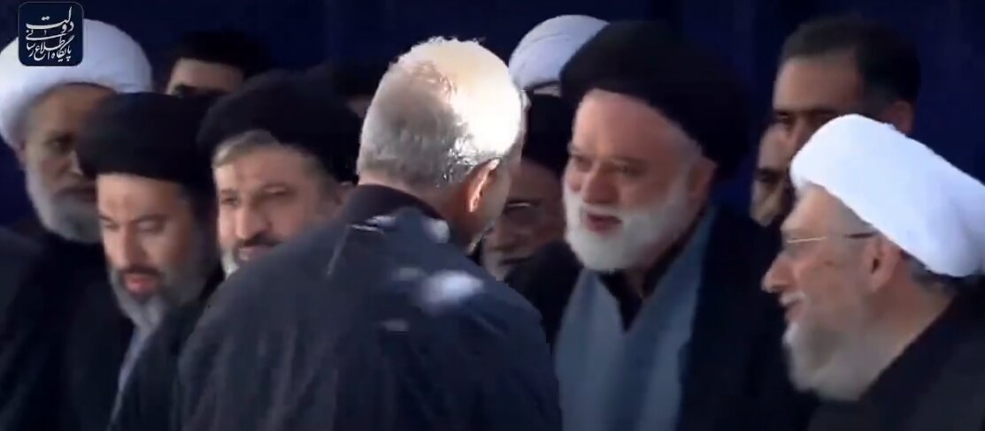 دیدار رئیس جمهور با حجت الاسلام سید مصطفی خامنهای+ تصویر