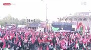 ببینید |  حضور باشکوه مردم در خیابان ولیعصر تهران برای تشییع رهبر شهید