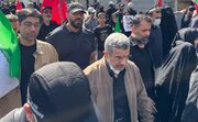 ببینید |  اولین تصاویر از حضور محمود احمدی نژاد در مراسم تشییع رهبر شهید انقلاب