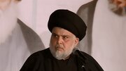 مقتدی صدر به زائران مراسم وداع با رهبر شهید خوش‌آمد گفت