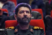 عکس | تصویری از حضور سردار حسن‌زاده در خودروی حامل پیکر شهدا