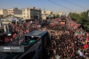 ببینید | گزارش راشاتودی از حضور میلیون‌ها سوگوار در مراسم تشییع رهبر شهید