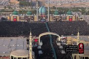 عکس های هوایی از مراسم تشییع رهبر شهید در قم