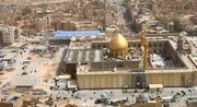 ببینید | نمایی از حال و هوای شهر نجف در آستانه تشییع رهبر شهید انقلاب