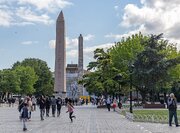 عکس/ میدان سلطان احمد استانبول؛ ۱۷۲ سال پیش