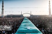 تصاویر | مراسم تشییع و نماز میت رهبر شهید در مسجد جمکران و حرم قم