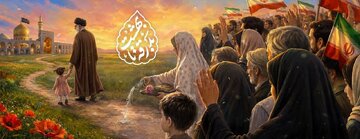 واکنش هنرمندان هنرهای تجسمی به مراسم وداع و تشییع رهبر شهید واکنش هنرمندان هنرهای تجسمی به مراسم وداع و تشییع رهبر شهید