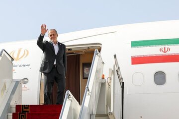 پزشکیان وارد نجف شد