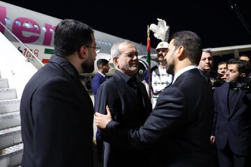 تصاویری از استقبال رسمی نخست وزیر عراق از رئیس جمهور