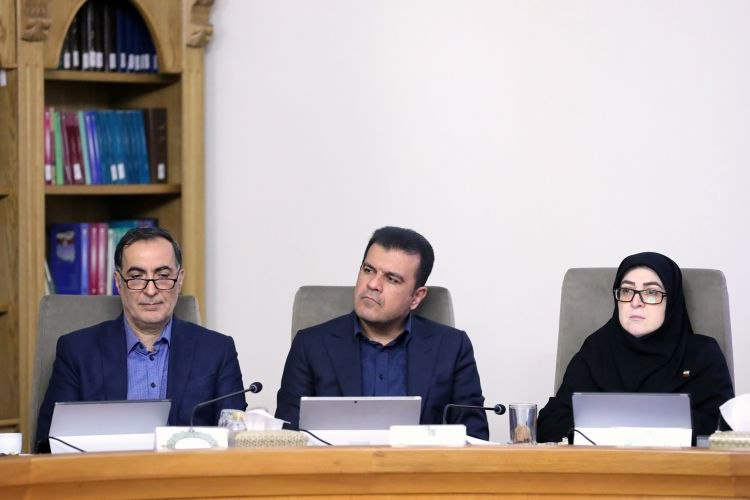عکس هایی از پزشکیان و عارف در جلسه امروز هیئت دولت