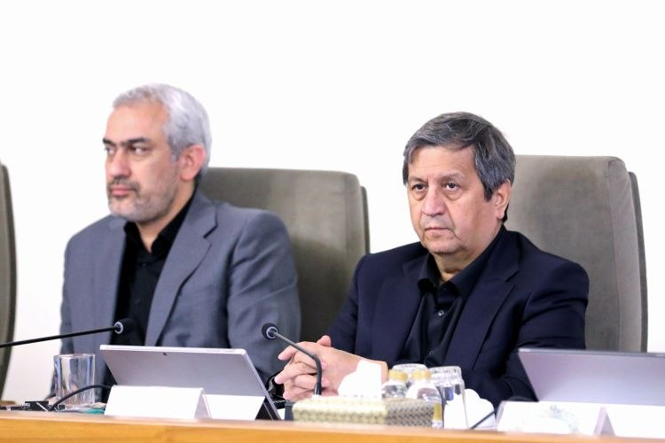 عکس هایی از پزشکیان و عارف در جلسه امروز هیئت دولت