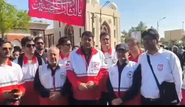 رئیس جمعیت هلال‌احمر: تاکنون هیچ حادثه‌ای در مراسم تشییع رهبر شهید در نجف گزارش نشده است