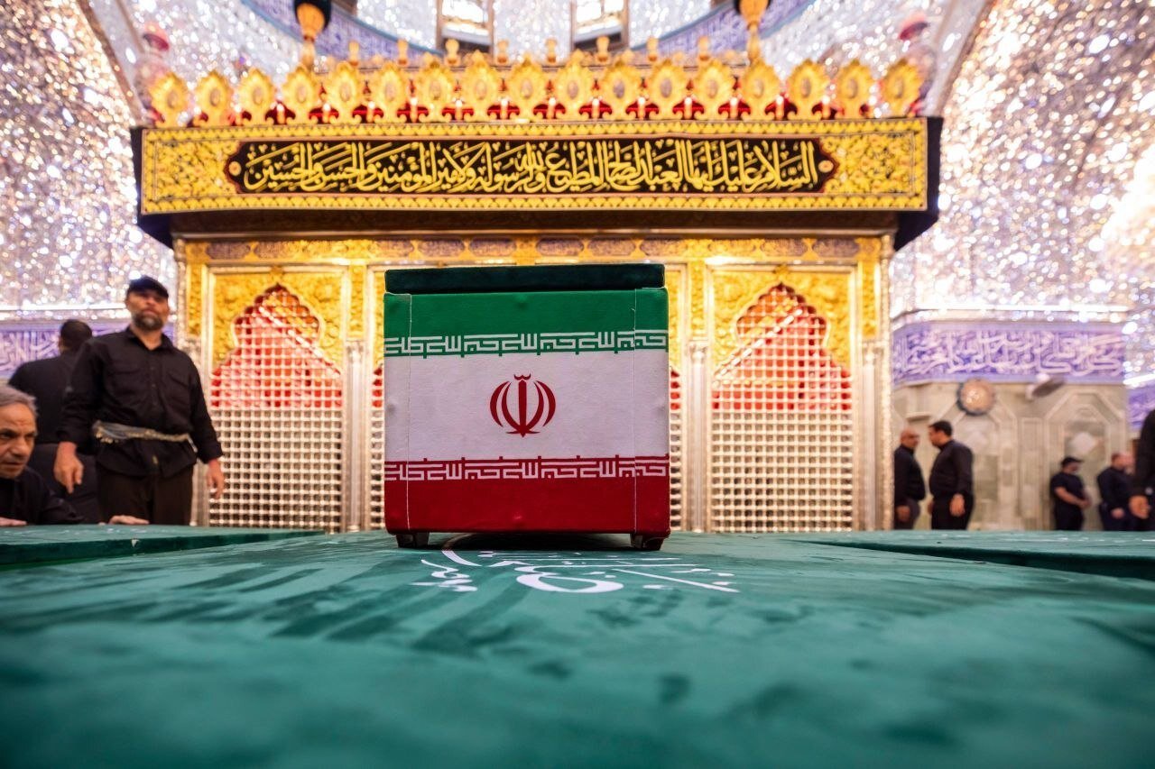 کاروان شهید ایران در عراق؛ راه قدس، از کربلا می گذرد/ یادآوری «صفین» و همزمانی «تشییع شیخ طوسی»