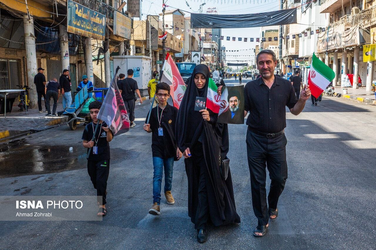 کربلا در آستانه برگزاری تشییع رهبر شهید انقلاب + تصاویر