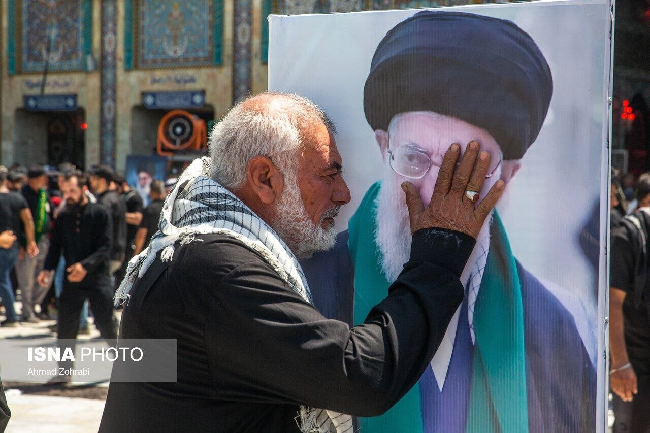 کربلا در آستانه برگزاری تشییع رهبر شهید انقلاب + تصاویر
