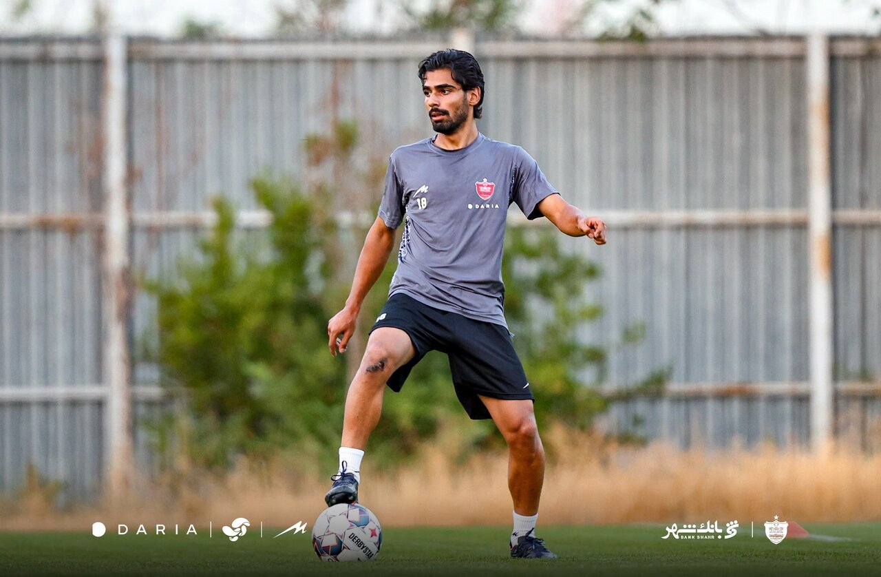تصاویر اولین تمرین پرسپولیس با مهدی تارتار