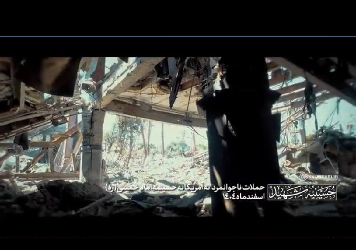 اولین تصاویر از محل شهادت رهبر انقلاب در حمله ۹ اسفند / عکس